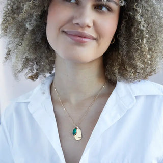 May Birthstone Necklace