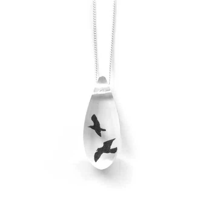 Drip Birds Necklace