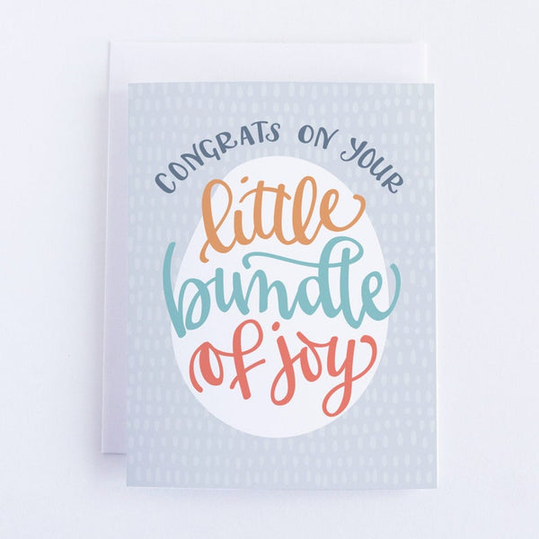 Little Bundle of Joy New Baby Card