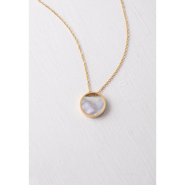 Iris Mother of Pearl Necklace
