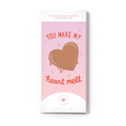 Make My Heart Melt Sea Salt Caramel Dark Chocolate Card