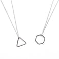 Simple Shapes Necklace - Hexagon