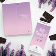 Self Care Sea Salt Caramel Dark Chocolate Card