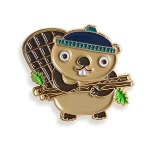 Beaver Enamel Pin