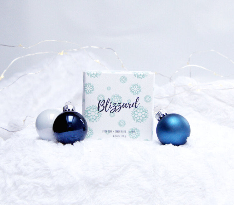 Blizzard - Peppermint Holiday Soap