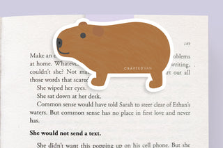 Capybara Magnetic Bookmark