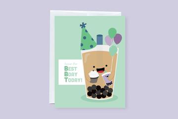 Have the Best Bday Today Greeting Card