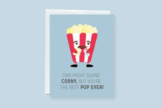Corny Pop Greeting Card