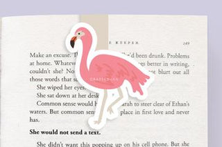 Flamingo Magnetic Bookmark