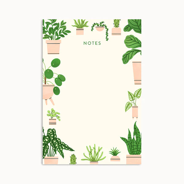 Houseplants Notepad