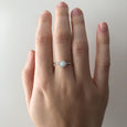 Opal Stacking Ring - Silver