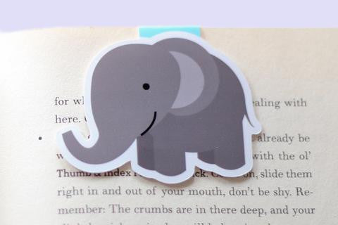 Elephant Magnetic Bookmark