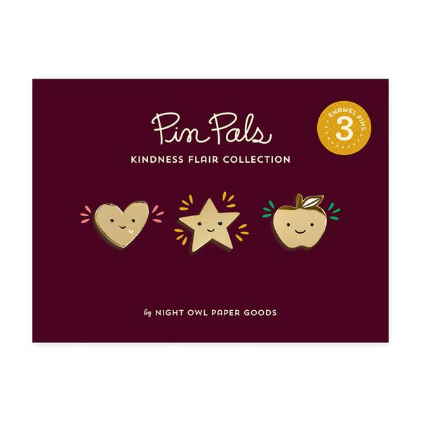 Kindness Enamel Pins Gift Set