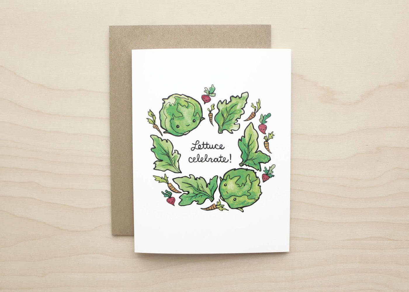 Lettuce Celebrate! Card