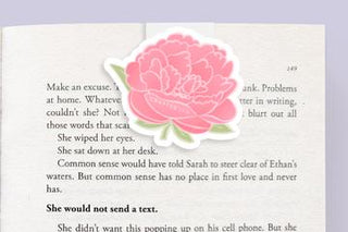 Peony Magnetic Bookmark