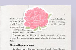 Peony Magnetic Bookmark