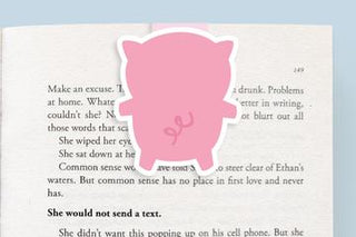 Pig Magnetic Bookmark