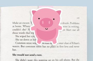 Pig Magnetic Bookmark
