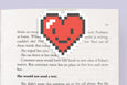 Pixel Heart Magnetic Bookmark