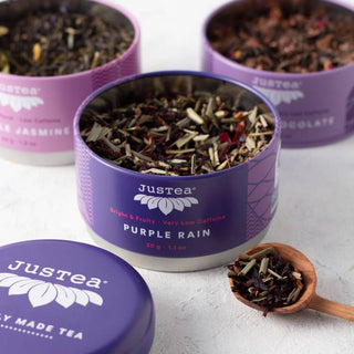 Purple Tea Trio with Spoon
