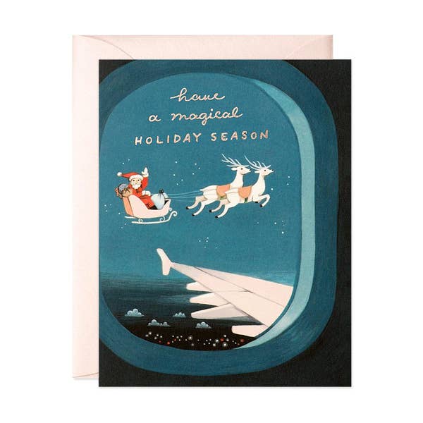 Magical Holidays Santa Card