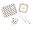 Bamboo Fiber Tableware 5 Piece Gift Set - 4 Designs