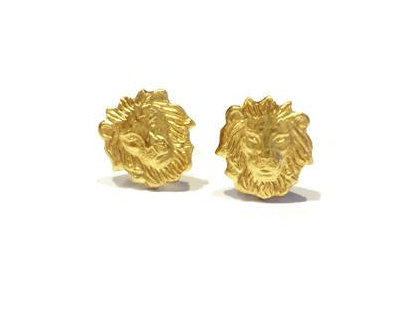 Lion Stud Earrings