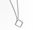Simple Shapes Necklace - Square
