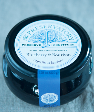 Blueberry Bourbon Preserves