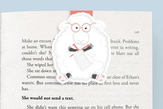 Knitting Sheep Magnetic Bookmark