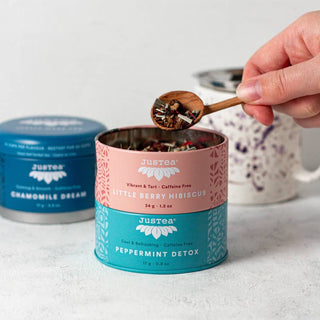 Herbal Tea Trio with Spoon