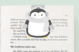 Penguin with Scarf Magnetic Bookmark