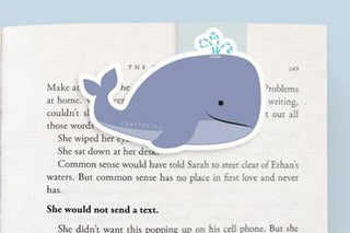 Whale Magnetic Bookmark