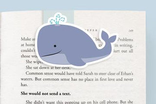 Whale Magnetic Bookmark