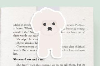 Poodle Magnetic Bookmark