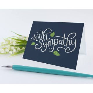 With Sympathy Card