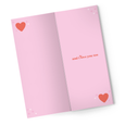 How Sweet It Is To Be Loved By You Sea Salt Caramel Dark Chocolate Card