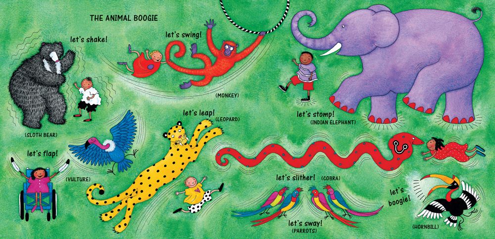 The Animal Boogie - Barefoot Books - Vancouver, Canada – Giving Gifts
