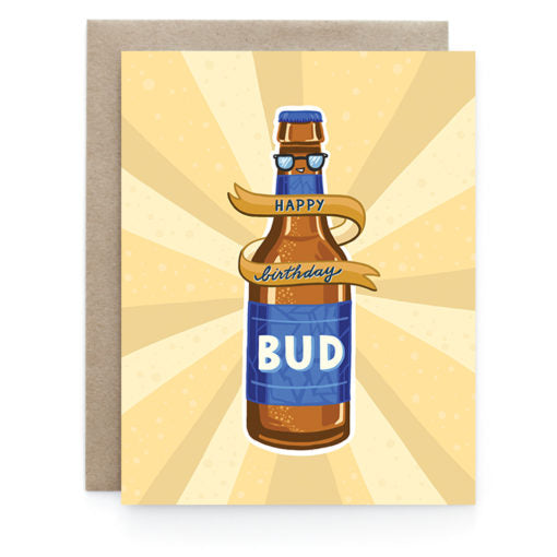 Birthday Bud Card