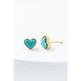 Bay Studs - Silver & Gold