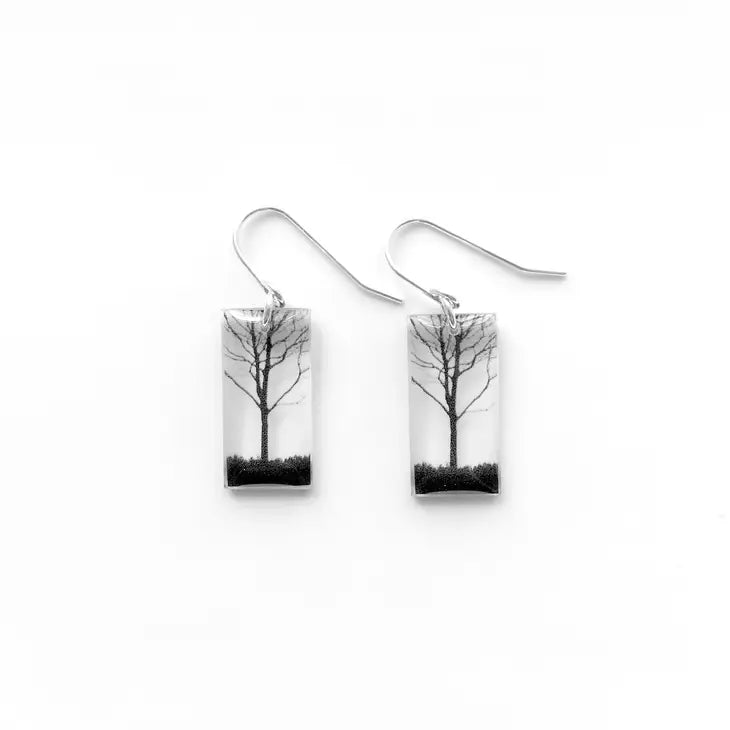 Small City Tree Earrings