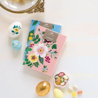 Pink Floral Notepad