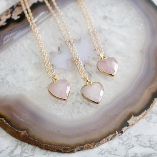 Celeste Crystal Heart Necklace