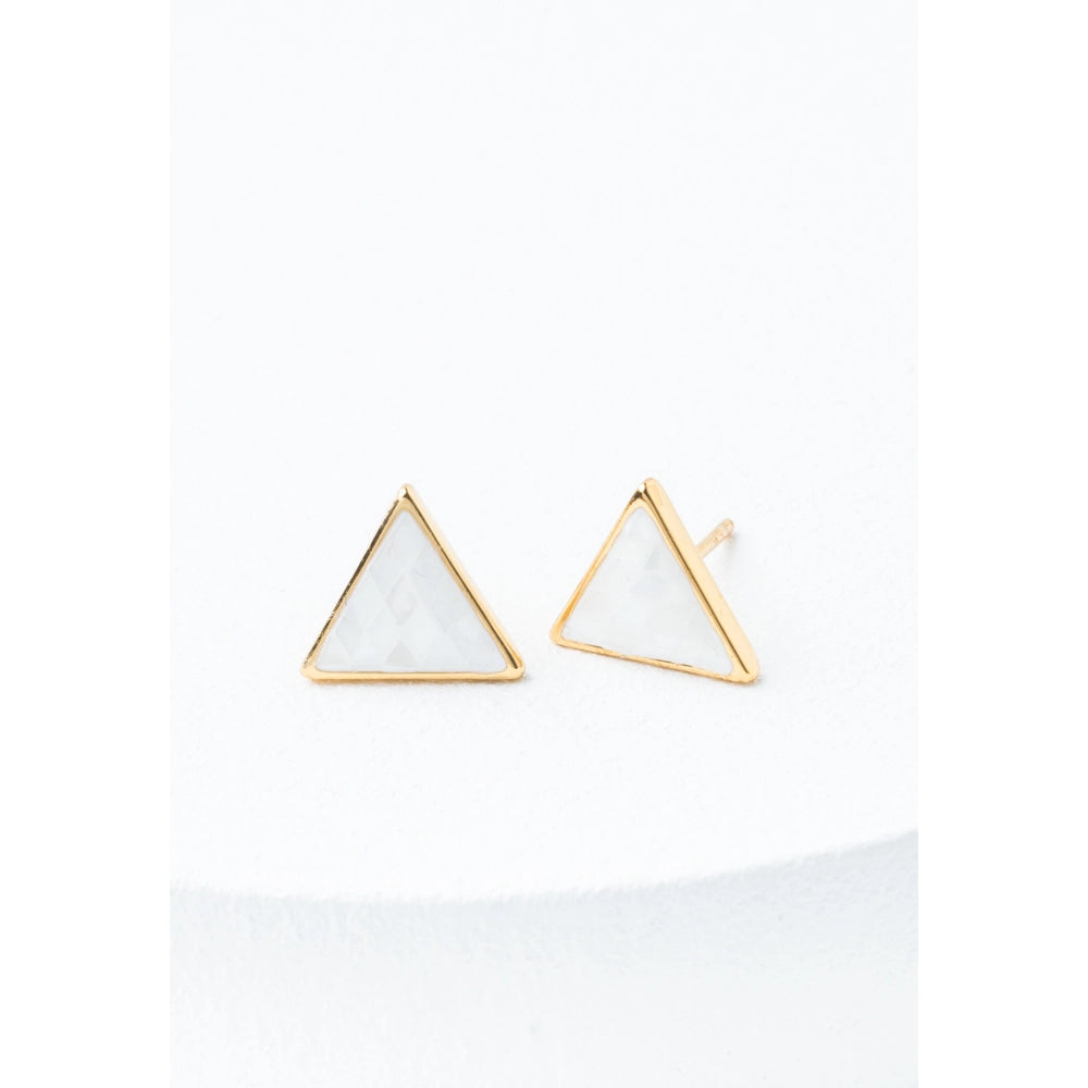 Known Earrings in Mother of Pearl Studs