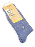 Socks that Give Books (Blue Glasses)