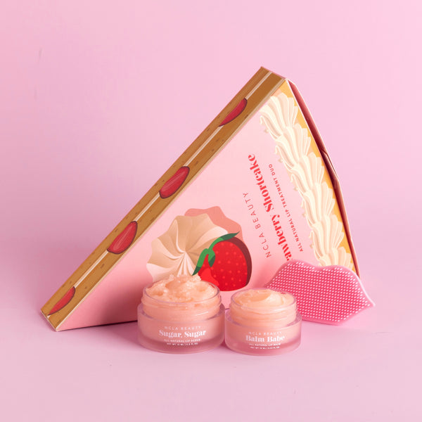 Strawberry Shortcake Lip Care Set & Lip Scrubber