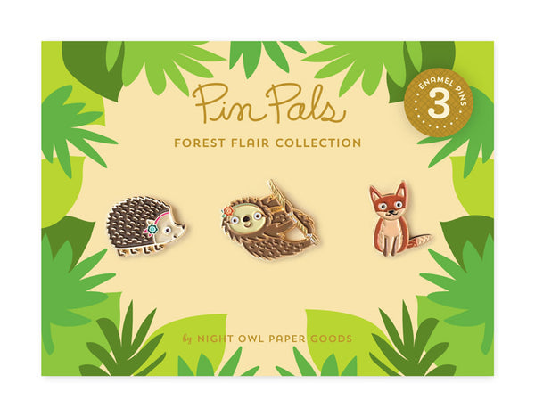 Forest Flair Pin Pals Gift Set