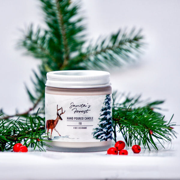 Santa's Forest - Holiday Candle