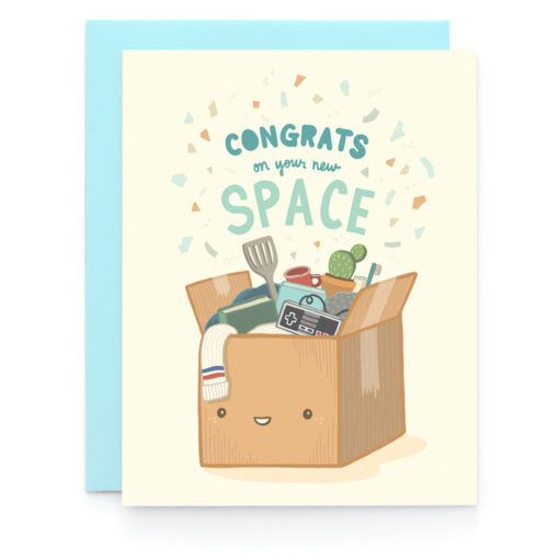New Space Congrats Card