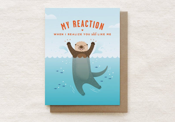 My Reaction Love Card